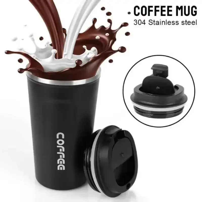 380/510ML Stainless Steel Thermos Mug Leak-Proof Cup