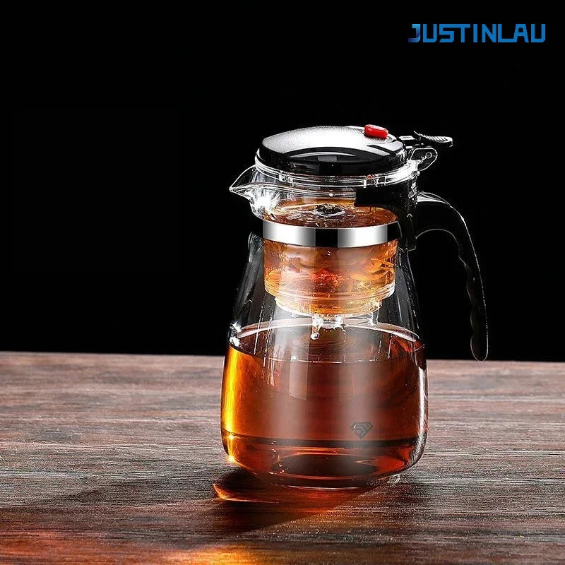 Borosilicate Glass Teapot 500–1800ml Heat Resistant