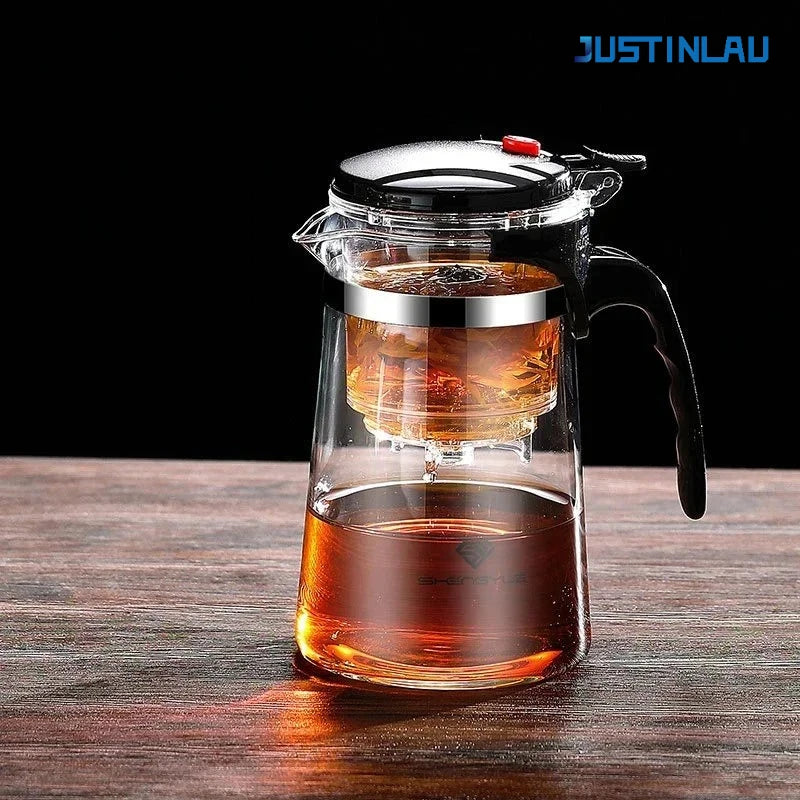 Borosilicate Glass Teapot 500–1800ml Heat Resistant