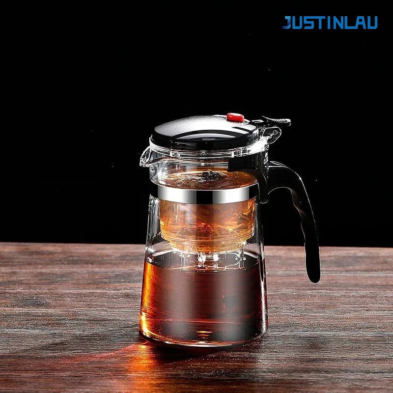 Borosilicate Glass Teapot 500–1800ml Heat Resistant